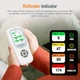 Монітор якості повітря CO2 LifeBasis 10-в-1, з підставкою, акумуляторний, багатофункціональний - зображення 3