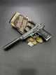Страйкбольный пистолет Beretta с глушителем - изображение 1