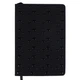 Щоденник діловий Leo Planner Dotts А5 датований твердий чорний 368 сторінок (252777) - изображение 1