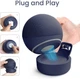 Аккумуляторная подставка GGMM синего цвета для Echo Dot 4th & 5th Generation пластиковая база для автономного питания смарт колонки на 7 часов - изображение 6