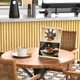 Подставка настольная HIIMIEI A5 Slant Table Stand L-образная с наклоном прозрачный акрил формат A5 для меню и рекламы в кафе рестораны офисы набор 6 шт - изображение 5