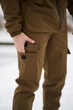 Чоловічі зимові штани Softshell на флісі утеплені водостійкі Софтшелл Intruder L Койот - зображення 6