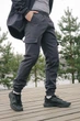 Мужские зимние штаны Softshell на флисе утепленные водостойкие Софтшелл Intruder XL Серые - изображение 9