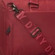 Жіноча дорожня спортивна сумка DKNY Donna Karan New York, бордова, з довгим плечовим ременем, вишневого кольору - изображение 5