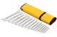 Ключі комбіновані MASTERTOOL COLD FORGED набір 15 шт (6–19/22 мм) 31CrV3 DIN 3113 у чохлі 72-1115 - зображення 2