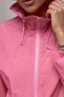 Ветровка из плащевки с высоким воротником - розовый цвет, ONE SIZE (есть размеры) - изображение 4