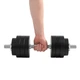 Гантелі Model Progressive (полімерне покриття), 74 кг (2×37) + з'єднювач - изображение 6