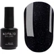 KOMILFO Glitter Top No Wipe Топ без липкого шару, 15 мл - изображение 1