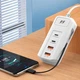 Зарядное устройство для ноутбука 65W USB-C PD 3.0 мультипортовый адаптер питания 4 порта USB-A и USB-C быстрая зарядка с кабелем - изображение 4