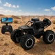 Джип на радіокеруванні, Wi-Fi камера 4K HD, додаток, підсвічування, викрутка, амортизація, протиударний корпус, гумові шини, тримач для телефону Чорний (i7-173282) - зображення 1