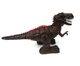 Робот динозавр T-Rex на радиоуправлении, пульт, USB кабель, звук, подсветка, ходит, двигает головой Коричневый (i7-183160) - изображение 3