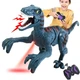 Робот Динозавр на радиоуправлении Velociraptor подсветка, звук, ходит, пульт Синий (i7-171804) - изображение 5