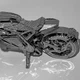 Металлический 3D-пазл AVENGER Motorcycle 3D Metal Kit - изображение 6