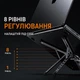 Тримач для смартфона та планшета Mag X1 сірий, складний, багатофункціональний, магнітний, регульований, 8 рівнів висоти - изображение 5