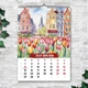 Календарь настенный перекидной 2027. Города. Акварель. 13 листов ENTERSTORE 42х29.7 см (ART 250192) - изображение 4