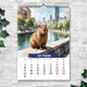 Календарь настенный перекидной Капибары в большом городе 13 ЛИСТОВ ENTERSTORE 42х29.7 см (ART 250181) - изображение 6