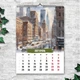 Календарь настенный перекидной "Города и природа. Акварель" 13 листов формат А3 ENTERSTORE 42х29.7 см (ART 250178) - изображение 2