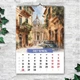 Календарь настенный перекидной "Города и природа. Акварель. " формат А3 13 листов ENTERSTORE 42х29.7 см (ART 250177) - изображение 7