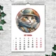 Календар настінний перекидний Коты 13 листов 42х29.7 см (ART 250153) - зображення 7