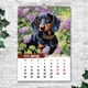 Календарь настенный перекидной Такса собака 13 листов ENTERSTORE 42х29.7 см (ART 250200) - изображение 5