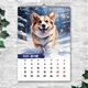 Календарь А3 перекидной настенный КОРГИ 13 листов ENTERSTORE (art. 250140) - изображение 11