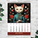Календарь настенный перекидной А3 «Señor Gato» 2027 — 13 иллюстраций котов ENTERSTORE 42х29.7 см (ART 250141) - изображение 2