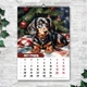 Календарь настенный перекидной ТАКСА СОБАКА 13 ЛИСТОВ ENTERSTORE 42х29.7 см (ART 250137) - изображение 13