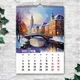 Календарь 2027 настенный перекидной пейзажи Импрессионизм 13 листов ENTERSTORE 42х29.7 см (ART 250205) - изображение 2