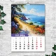 Календарь 2027 настенный перекидной пейзажи Импрессионизм 13 листов ENTERSTORE 42х29.7 см (ART 250205) - изображение 8