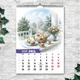 Календарь 2027 настенный перекидной Арт Нежность 13 листов ENTERSTORE 42х29.7 см (ART 250202) - изображение 8