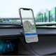 Держатель для телефона в машину HOCO CA79 Ligue central console magnetic car holder Черный - изображение 6