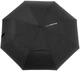 Зонтик Lifeventure Trek Umbrella Medium компактный легкий автоматический UPF 50+ Black - изображение 4