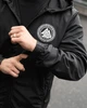 Мужская ветровка Born Of War Odin Black мемори плащевка ветро- и влагозащита капюшон XL - изображение 5