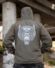 Мужская ветровка Born Of War Odin Олива мемори ткань ветро- и влагозащита капюшон XL - изображение 6