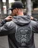 Мужская ветровка Born Of War Odin Grey мемори ткань ветронепроницаемая влагозащитная XL - изображение 7