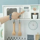 Дерев'яна інтерактивна кухня Mamabrum MAM221 KITCHEN з пральною машиною посудомийкою та крейдовою дошкою для дітей - зображення 8