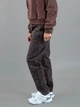 Женские модные джинсы мом коричневые (N7420-1) 25 - изображение 2