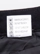 Женские демисезонные джинсы полубатал Baggy черные (N7425-1) 28 - изображение 8