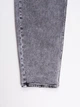 Женские демисезонные джинсы Baggy серые (N7424-2) 29 - изображение 6
