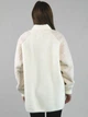 Женская кофта из альпаки молочная однотонная на молнии one size (263403) - изображение 6