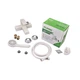 Змішувач для ванни PLAMIX KUBUS-009 EURO SET WHITE (з шлангом, лійкою та кронштейном) (PM0752) - изображение 2