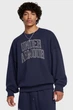 Чоловічий темно-синій світшот UA Icon HWT Terry OS Crew Under Armour L 1386548-410 - изображение 1