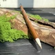 Кисть рыжий бамбук для живописи и каллиграфии Коза+колонок 3см - изображение 2