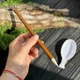 Кисть рыжий бамбук для живописи и каллиграфии Коза+колонок 3см - изображение 8