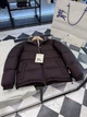 Мужская коричневая пуховая куртка Burberry со стойкой, гусиный пух 3XL - изображение 8