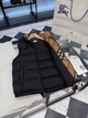 Мужская черная пуховая жилетка Burberry с капюшоном, гусиный пух 90% 3XL - изображение 3
