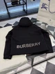 Мужская черная пуховая куртка Burberry с капюшоном, гусиный пух 90% 2XL - изображение 12