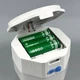 Лампа для кемпінгу New Energy 150W Портативна LED-лампа з сонячною панеллю, 3 акумуляторами 18650, колірною температурою 6500K та гачком для походів та відпочинку Білий - зображення 3