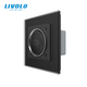 Встраиваемая Bluetooth-колонка LIVOLO с TWS (стерео), черное матовое стекло - изображение 1