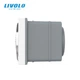Встраиваемая Bluetooth-колонка LIVOLO с TWS (стерео), белая, модуль без рамки - изображение 4